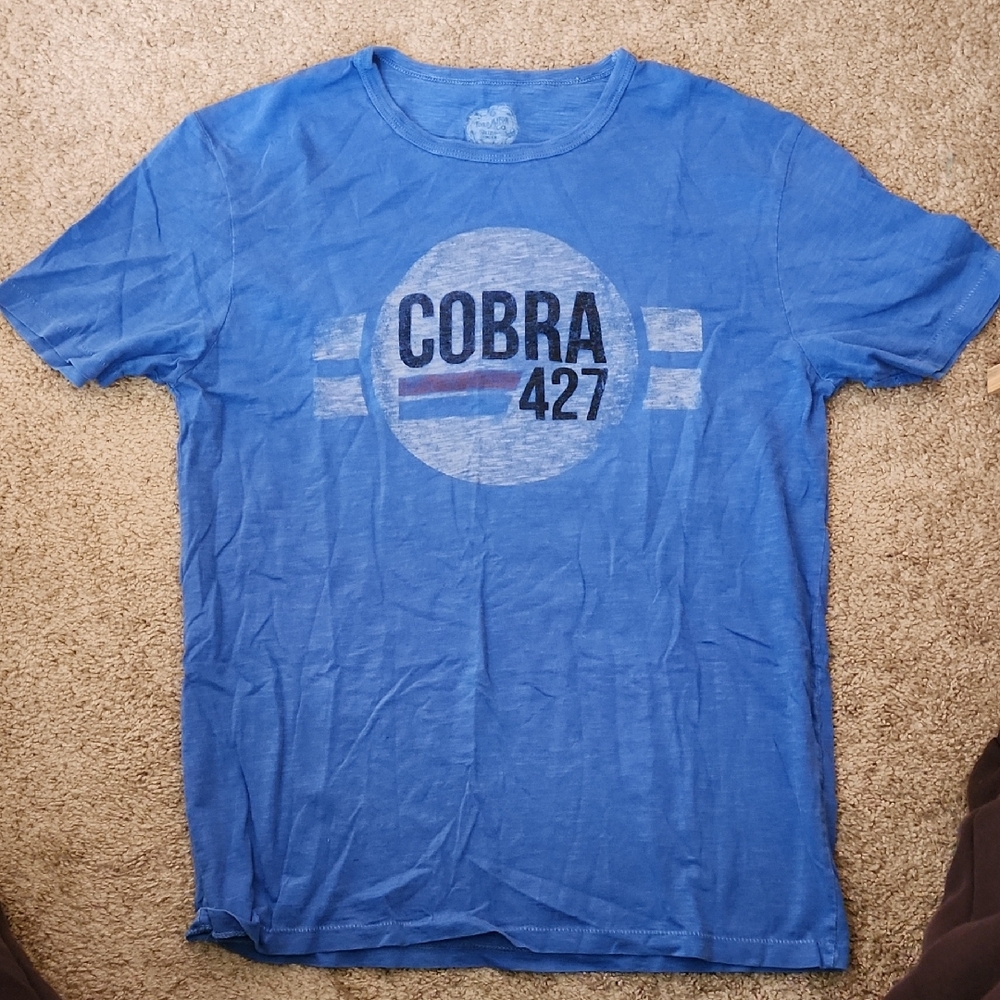 Ford Blue Short Sleeve Tee Cobra Design